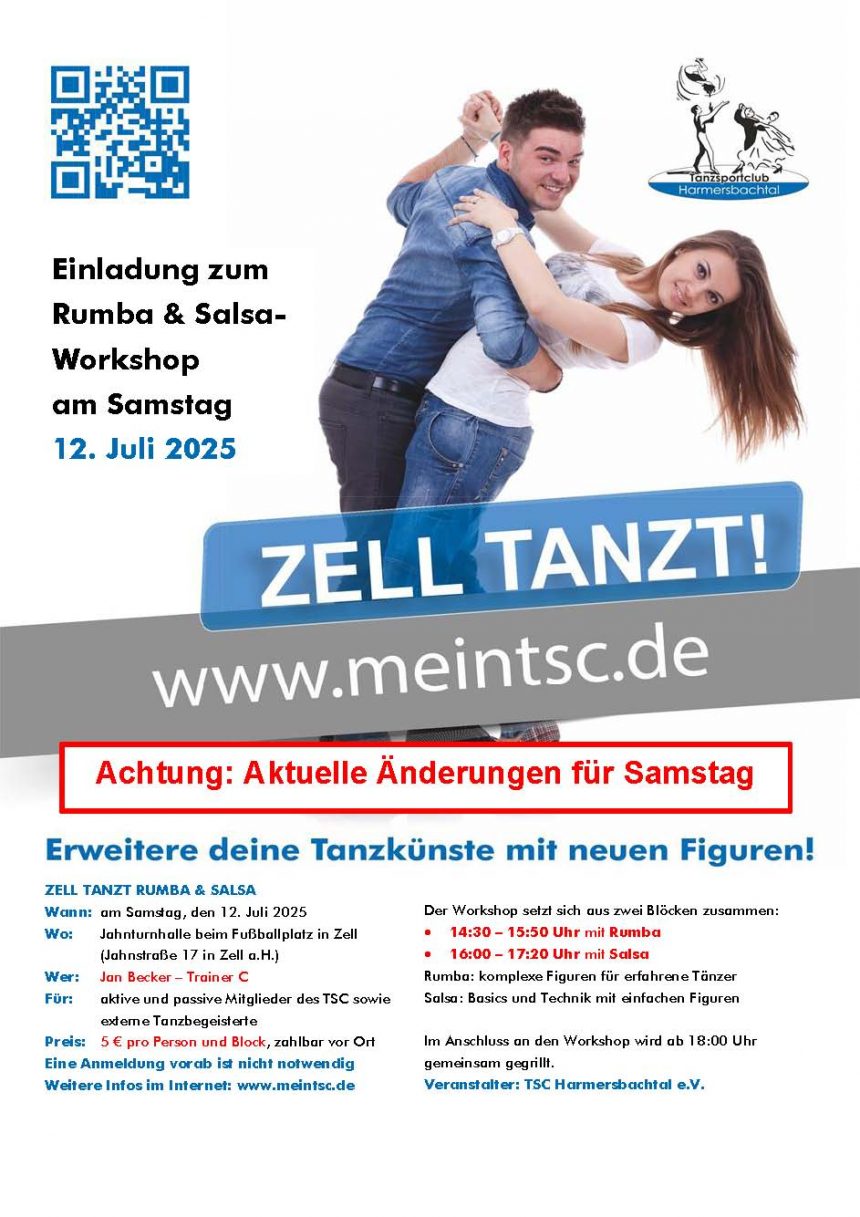 ZELL TANZT – Rumba & Salsa
