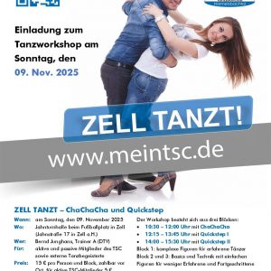 ZELL TANZT – ChaChaCha und Quickstep