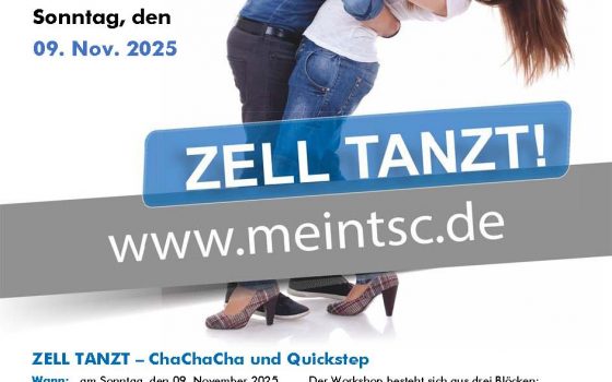 ZELL TANZT – ChaChaCha und Quickstep