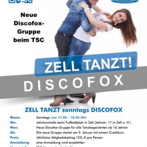 ZELL TANZT sonntags DISCOFOX