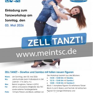 ZELL TANZT – Slowfox und Samba